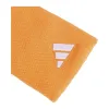 Muñequeras Adidas Naranja Blanco Grande 2 Unidades