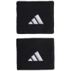 Muñequeras Adidas Negro Blanco 2 Unidades