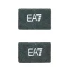 Armani EA7 Tennis Pro Long Green Wristbands 2 Units