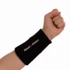 Black Crown Long Black Wristbands 2 Units