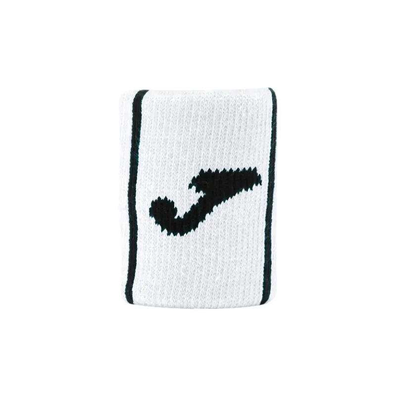 Joma Game Black White Wristbands 2 Units