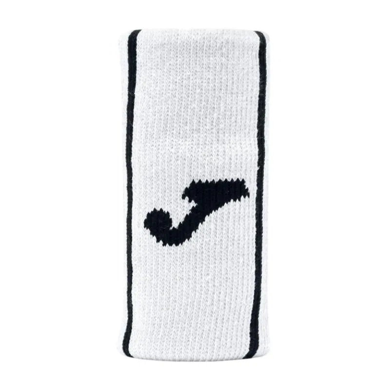 Joma Game Long White Wristbands 2 Units
