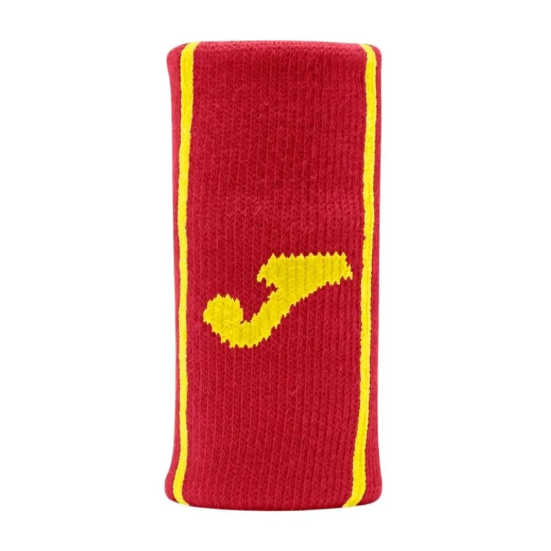 Joma Game Long Red Yellow Wristbands 2 Units