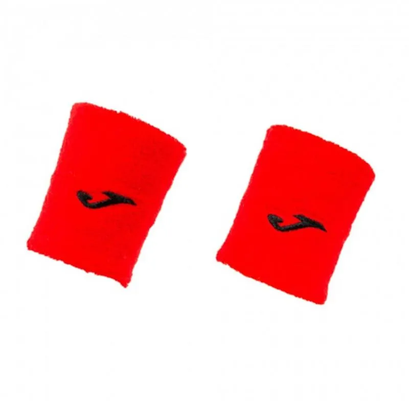 Joma Logo Red Wristbands 2 Units