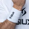 Siux Basic 26 Short White Wristbands 2 Units