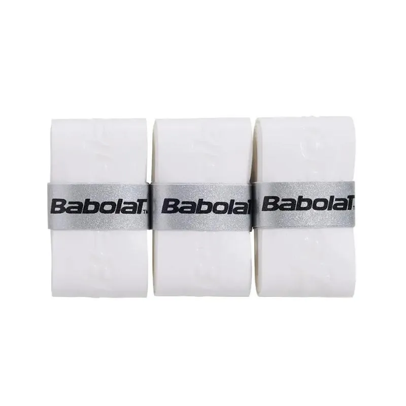 Overgrips Babolat Comfort Padel Blanco 3 Unidades