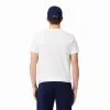 Pack Camiseta Lacoste Novak Djokovic Branca e Boné Azul Marinho