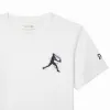 Pack Camiseta Lacoste Novak Djokovic Branca e Boné Azul Marinho