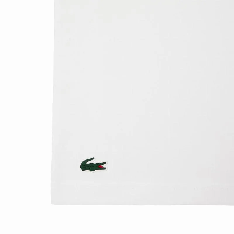 Pack Camiseta Lacoste Novak Djokovic Branca e Boné Azul Marinho
