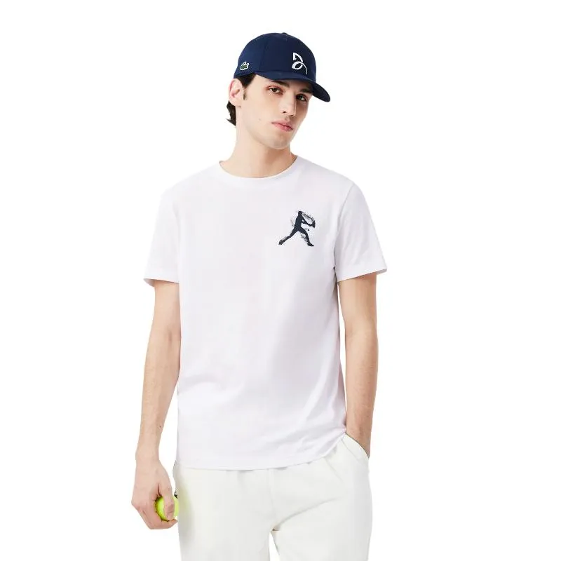 Pack Lacoste Novak Djokovic T-Shirt White and Black Cap