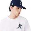 Pack Camiseta Lacoste Novak Djokovic Blanco y Gorra Negro
