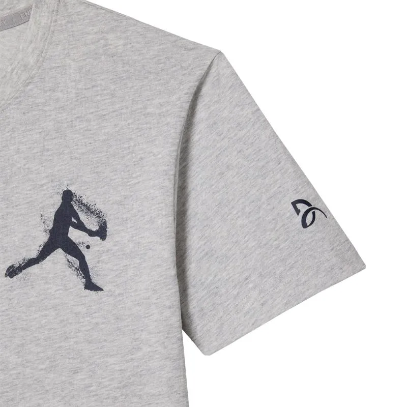 Pack Camiseta Lacoste Novak Djokovic Boné Cinza e Branco