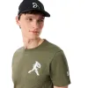 Pack Camiseta Lacoste Novak Djokovic Kaki y Gorra Negro