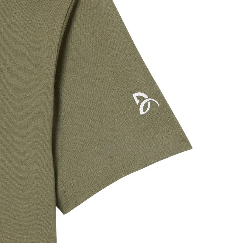 Pack Camiseta Lacoste Novak Djokovic Kaki y Gorra Negro