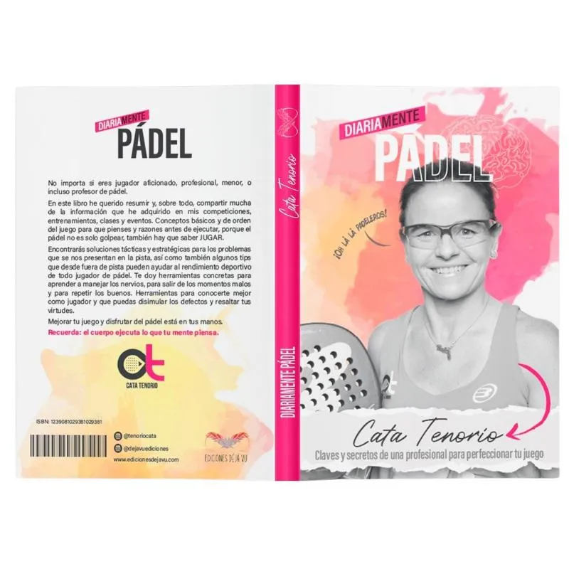 Embale os Óculos Cata Tenorio Addictive Javea C9 + Livro Padel