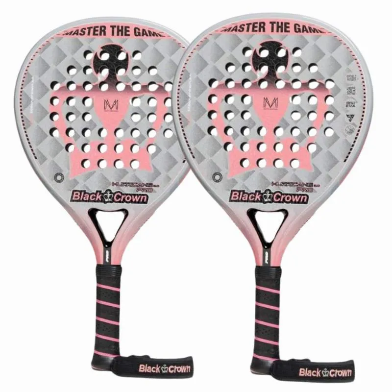 Pacote Pala Black Crown Marta Marrero Hurricane Pro 2.0 x2