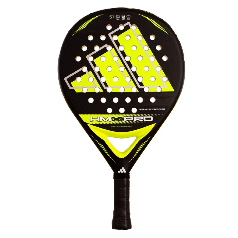 Raquete Adidas HMX Pro Preto-Verde
