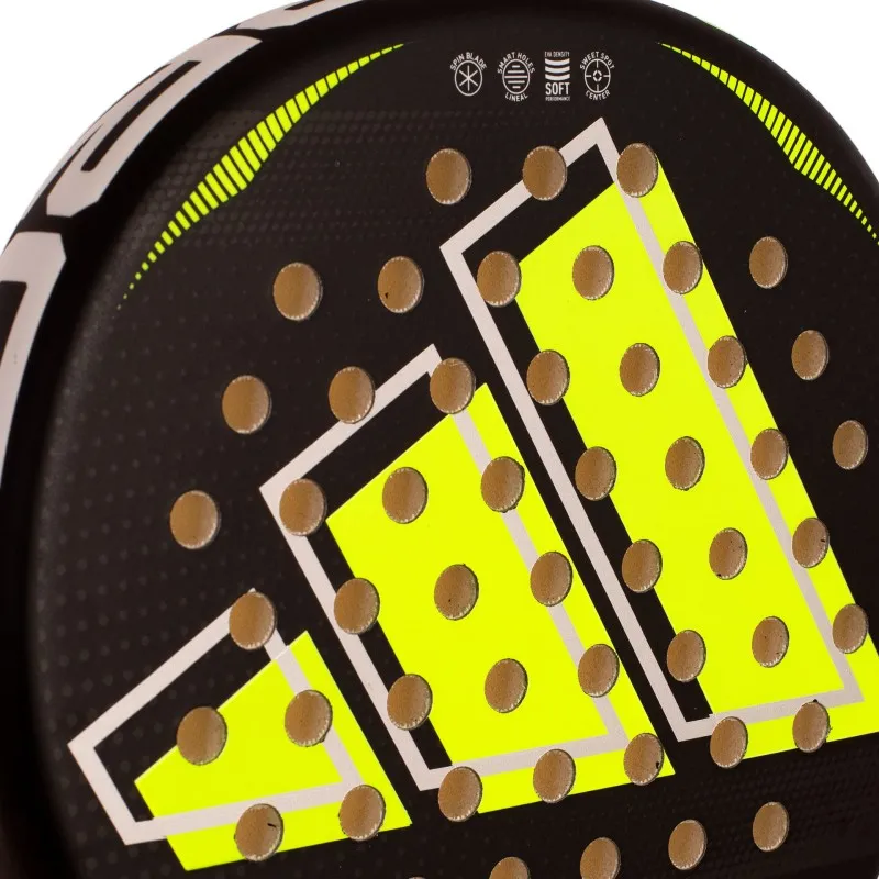 Raquete Adidas HMX Pro Preto-Verde