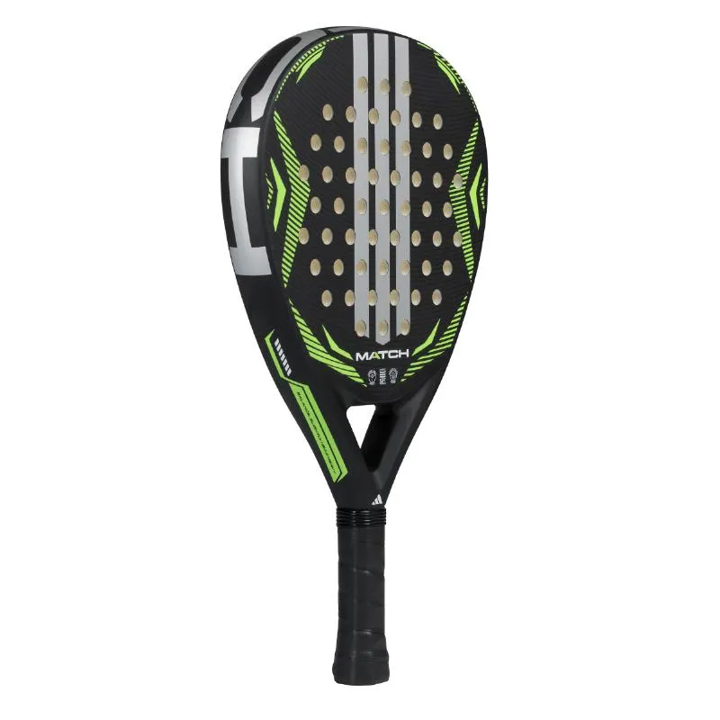 Pala Adidas Match Negro Verde 3.5 2026