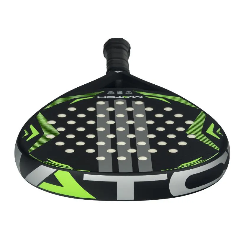 Pala Adidas Match Negro Verde 3.5 2026