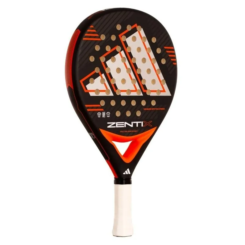 Raquete Adidas Zentix Preta Laranja