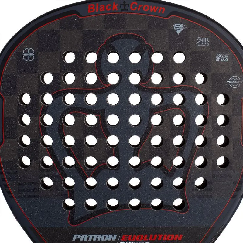 Pala Black Crown Patrono Evolução 2024