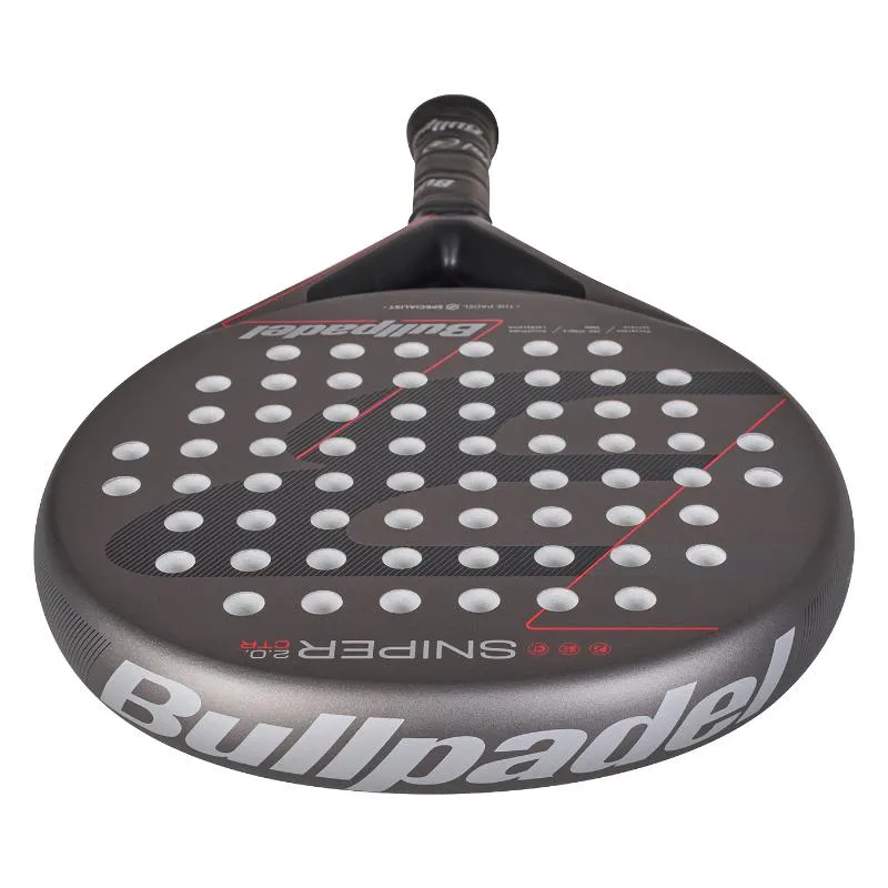 Raquete Bullpadel Sniper 2.0 Control Dark Gray 2026