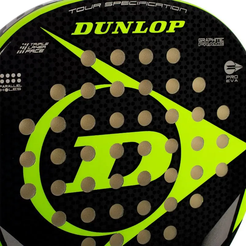 Pala Dunlop Express Negro Amarillo