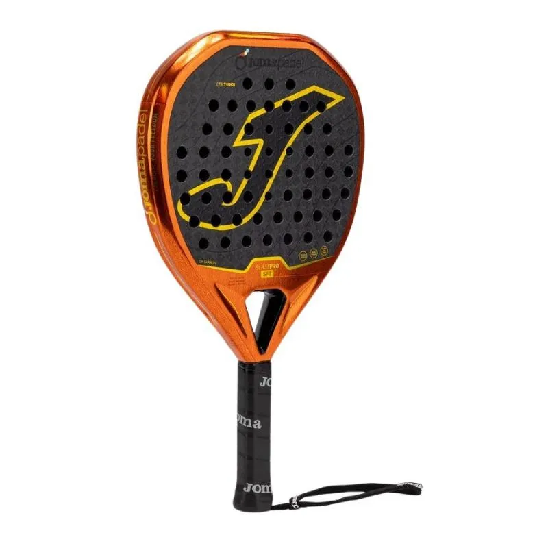Raquete Joma Blast Pro Laranja Preta Suave