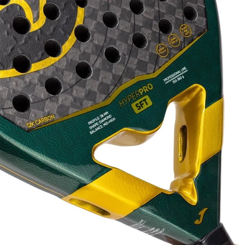 Raquete Joma Hyper Pro Verde Suave Preta
