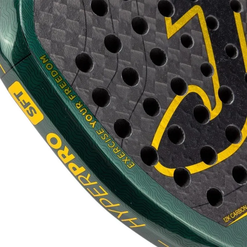 Raquete Joma Hyper Pro Verde Suave Preta