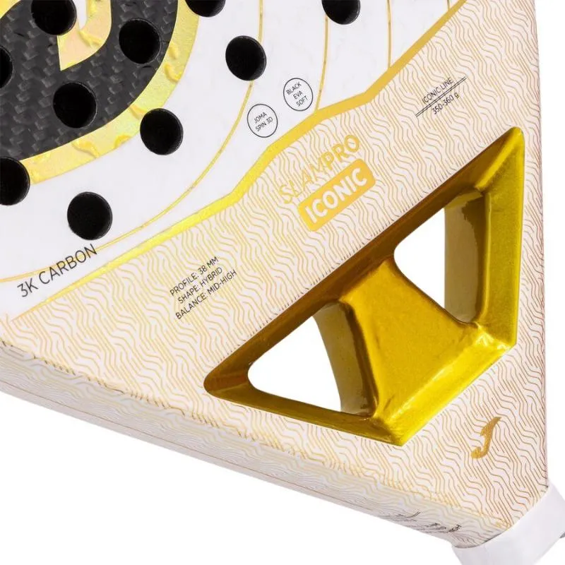 Pala Joma Slam Pro Icônico Blanco Oro