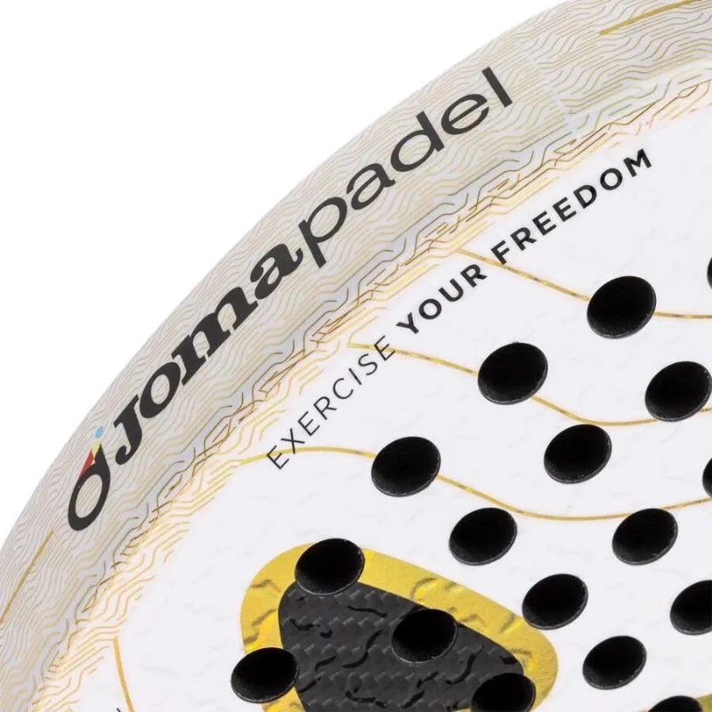 Pala Joma Slam Pro Icônico Blanco Oro