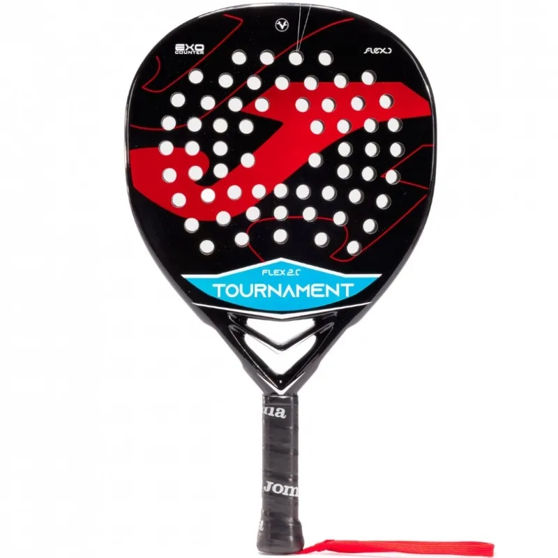 Pala Joma Torneio Flex 2.0 Negro Rojo