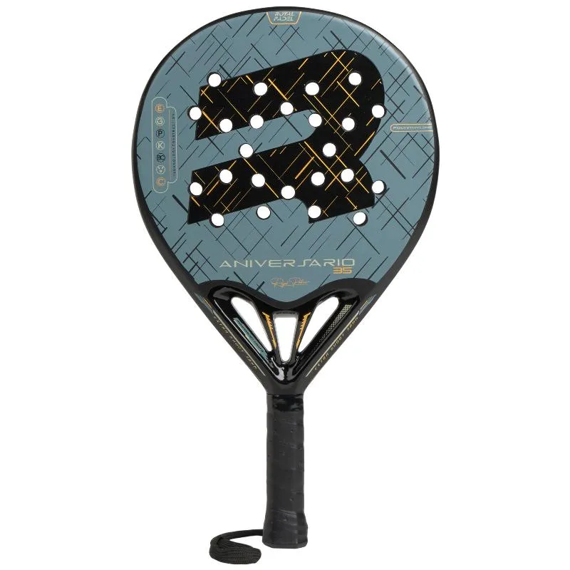Raquete de polietileno Royal Padel 35º aniversário 2025