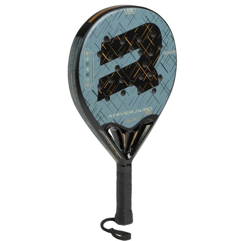 Raquete de polietileno Royal Padel 35º aniversário 2025