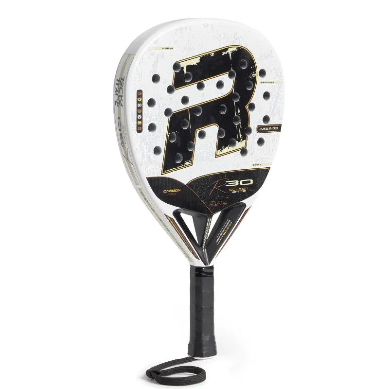 Raquete Royal Padel R30 de Ouro Branco 2026