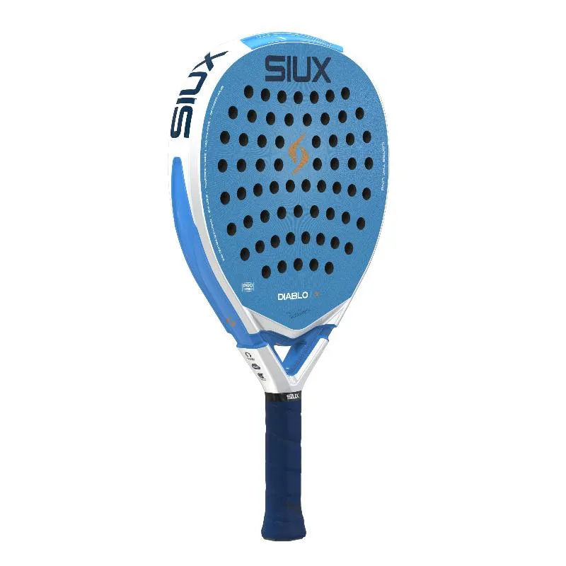 Siux Tino Libaak Diablo Pro SE Blue Racket