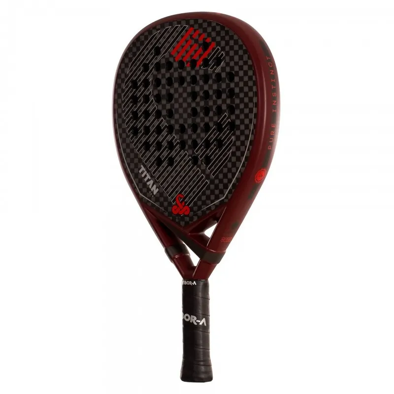 Pala Vibora Titan 12K Rojo 2026
