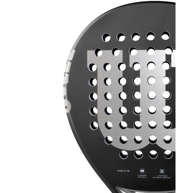 Pala Wilson Elevate Negro Plata