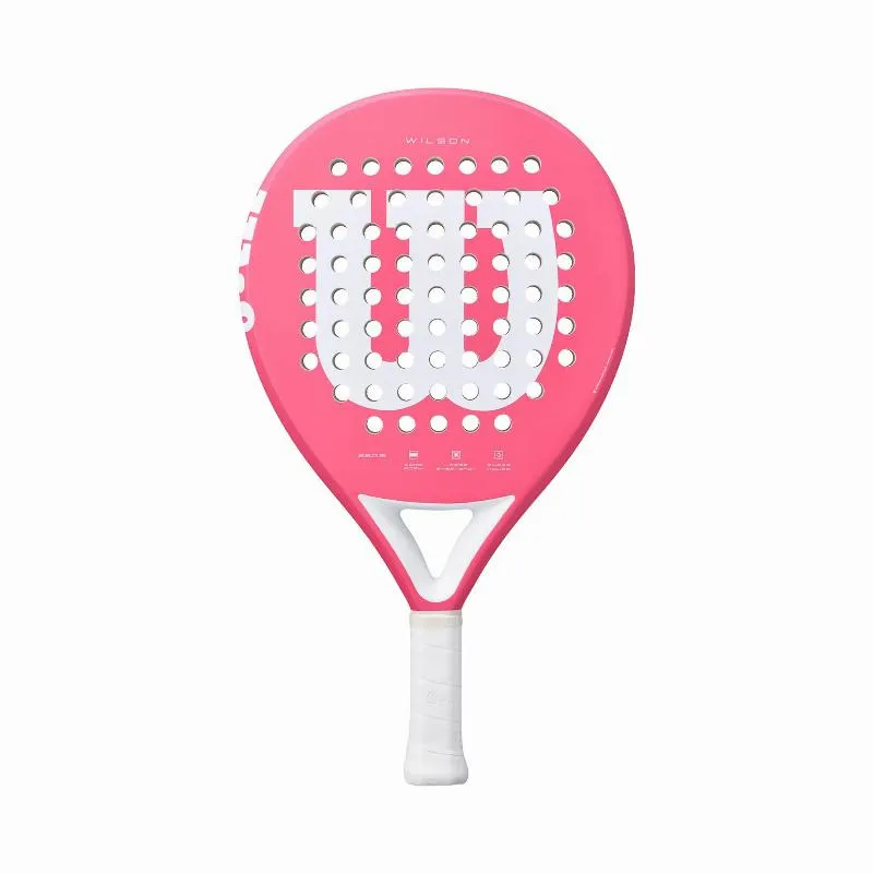 Pala Wilson Elevate Rosa Blanco