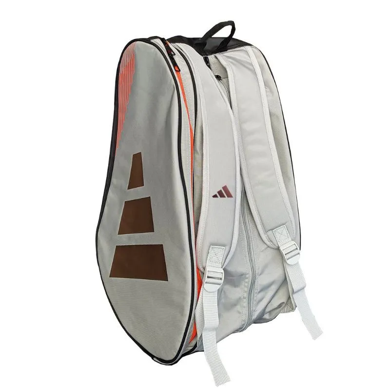 Adidas Saco De Padel Control Bronze Cinza