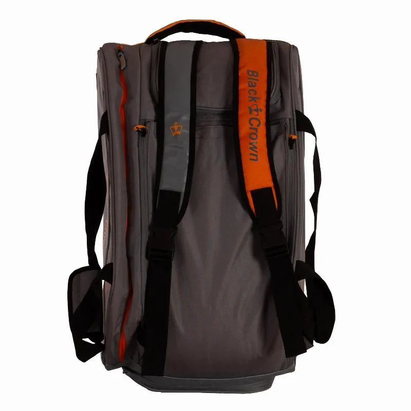 Coroa Preta Mais Bolsa de Padel Azul Laranja
