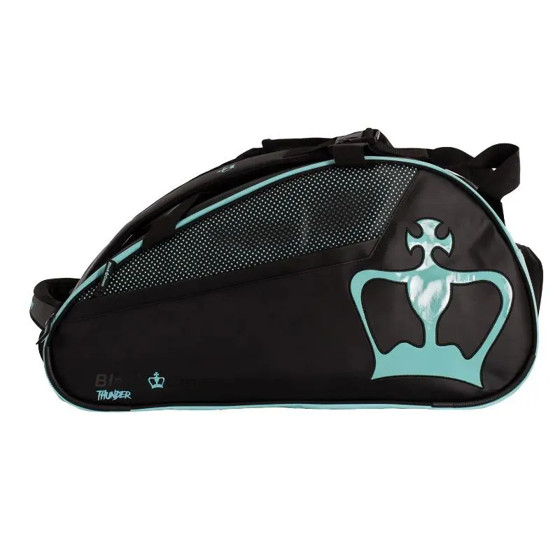 Bolsa de Padel Preta Coroa Thunder Preta Turquesa