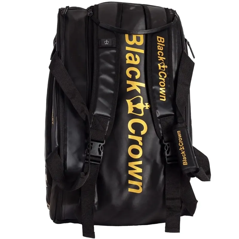 Black Crown Ultimate Pro 2.0 Bolsa De Padel Preto Ouro
