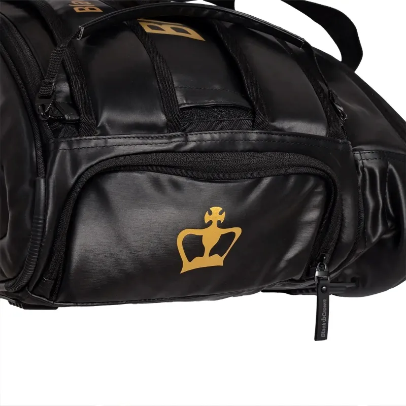 Black Crown Ultimate Pro 2.0 Bolsa De Padel Preto Ouro