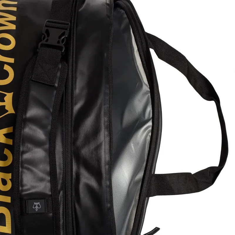 Black Crown Ultimate Pro 2.0 Bolsa De Padel Preto Ouro