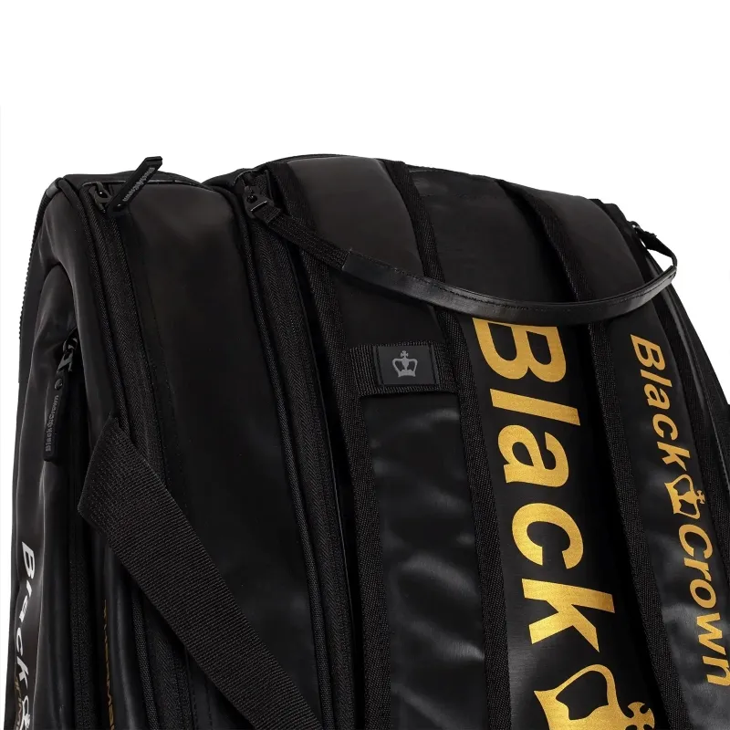 Black Crown Ultimate Pro 2.0 Bolsa De Padel Preto Ouro