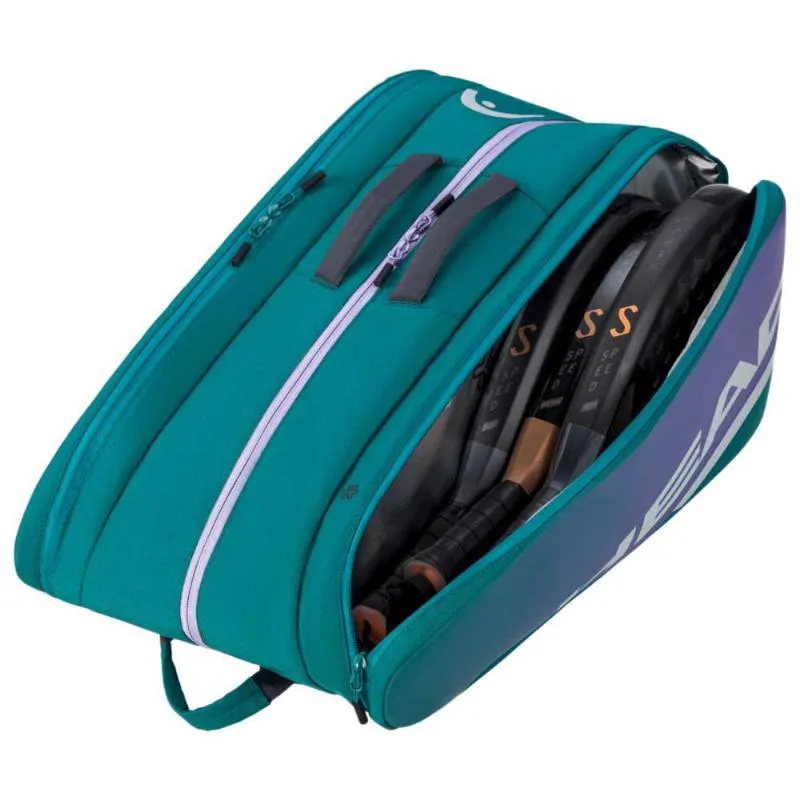 Head Tour Padel L Padel Bag Verde Roxo