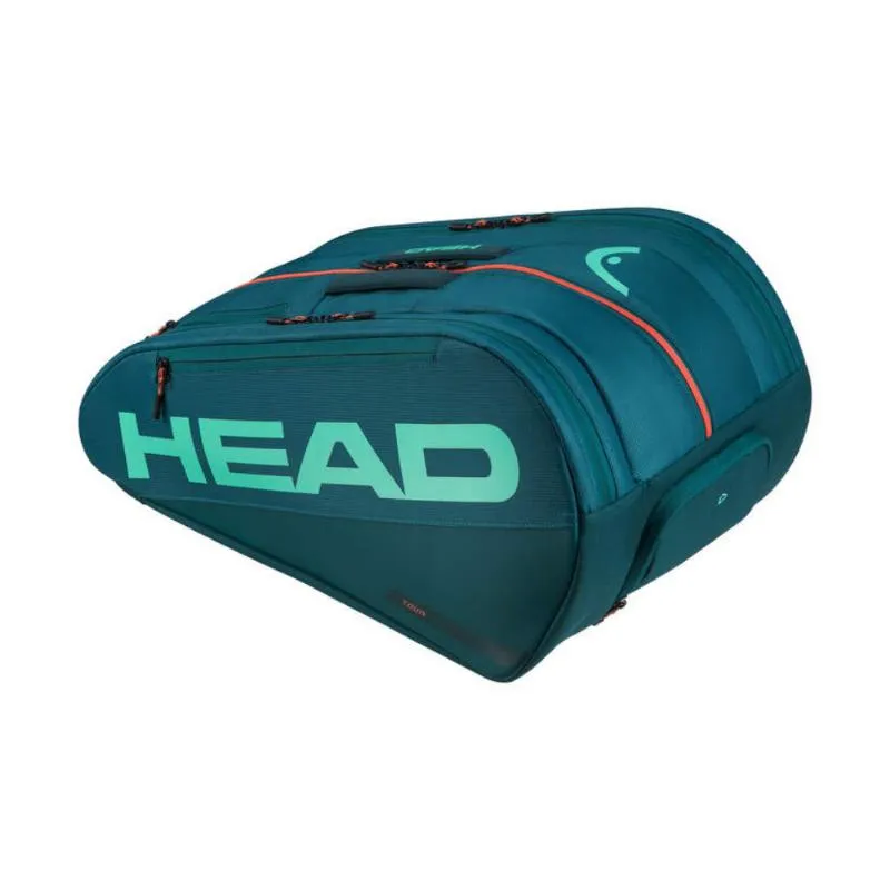 Cabeça de Passeio Padel L Verde Laranja Padel Bolsa